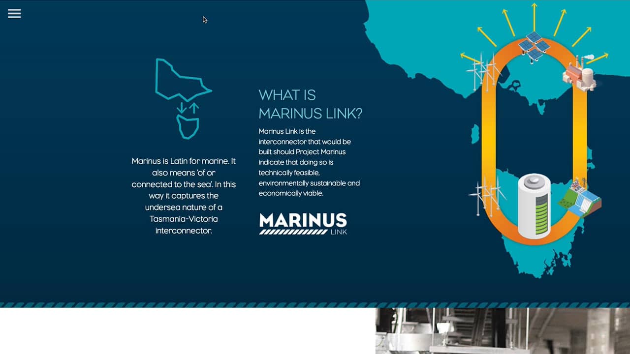 Marinus Scrolling Website — video preview